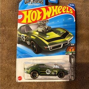 Hot Wheels Gas Monkey Garage Green Muscle Car Toy